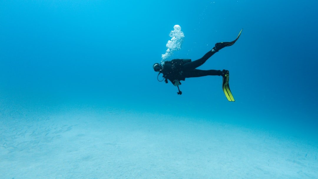 underwater scuba diver training