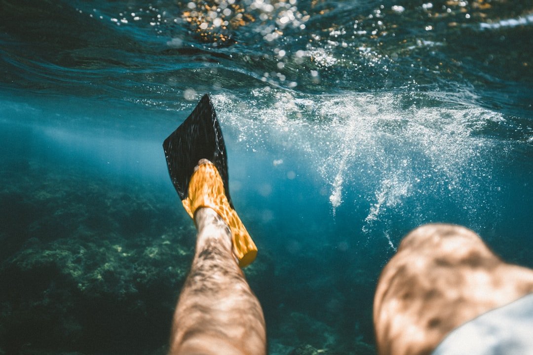 diving fins water sport