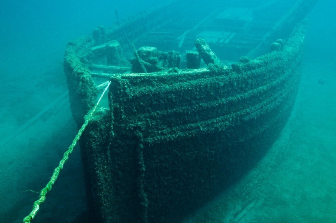 underwater shipwreck exploration