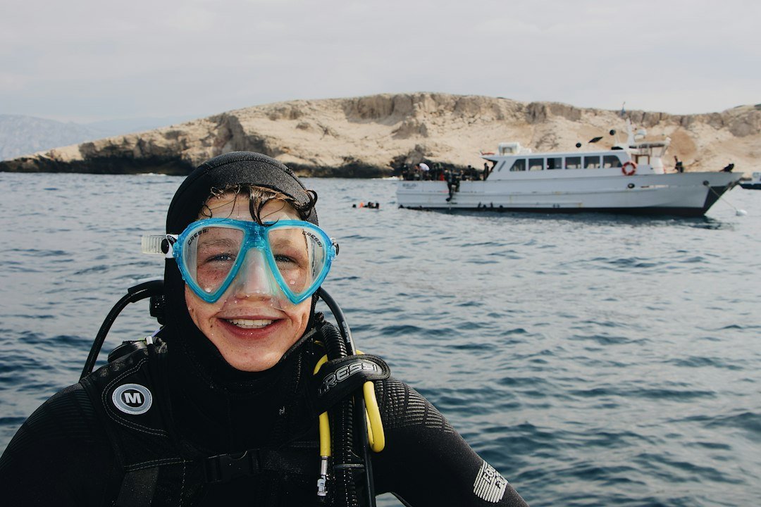 scuba diving mask