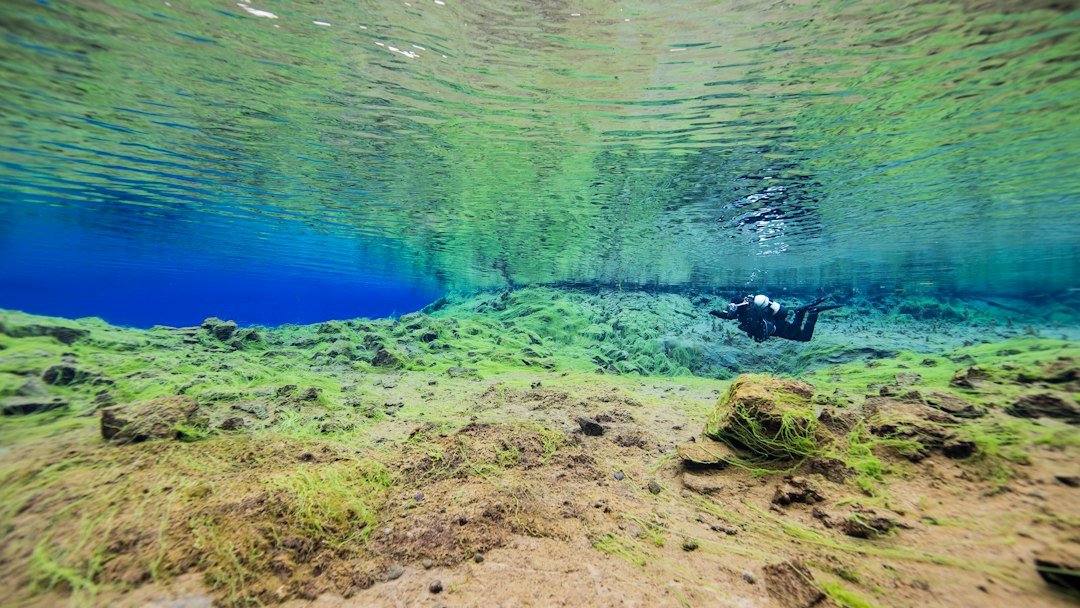 Silfra fissure underwater